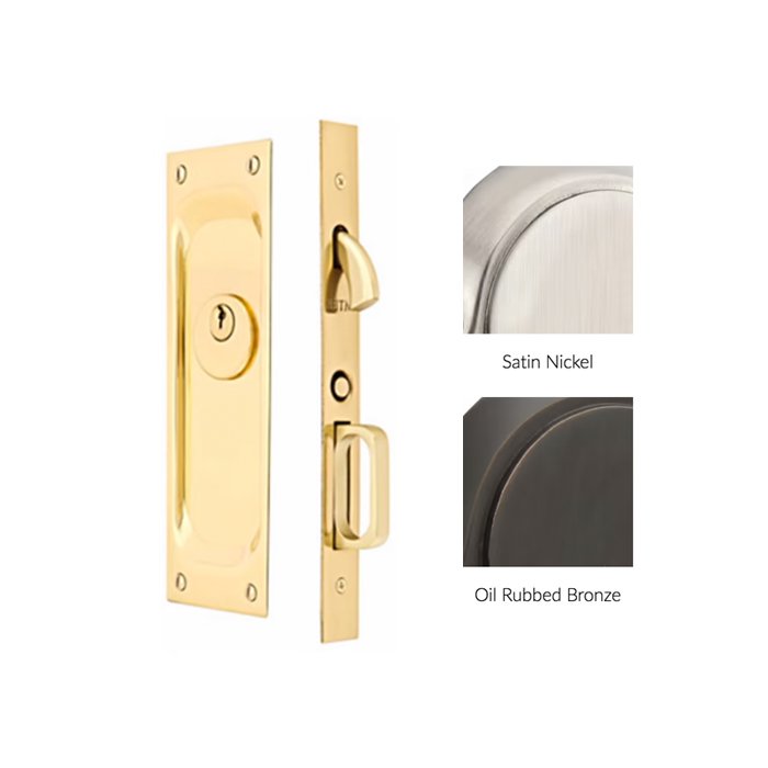 Emtek 2105 Classic Mortise Pocket Lock Privacy