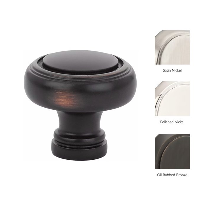 Emtek 86611 Norwich Wardrobe Knob 1-5/8"