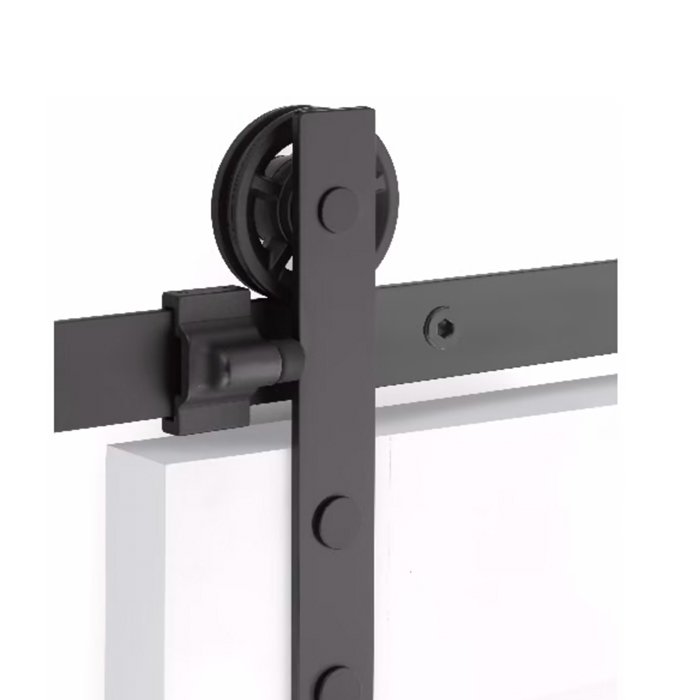 Emtek B110106 Modern Face Mount Barn Door Track